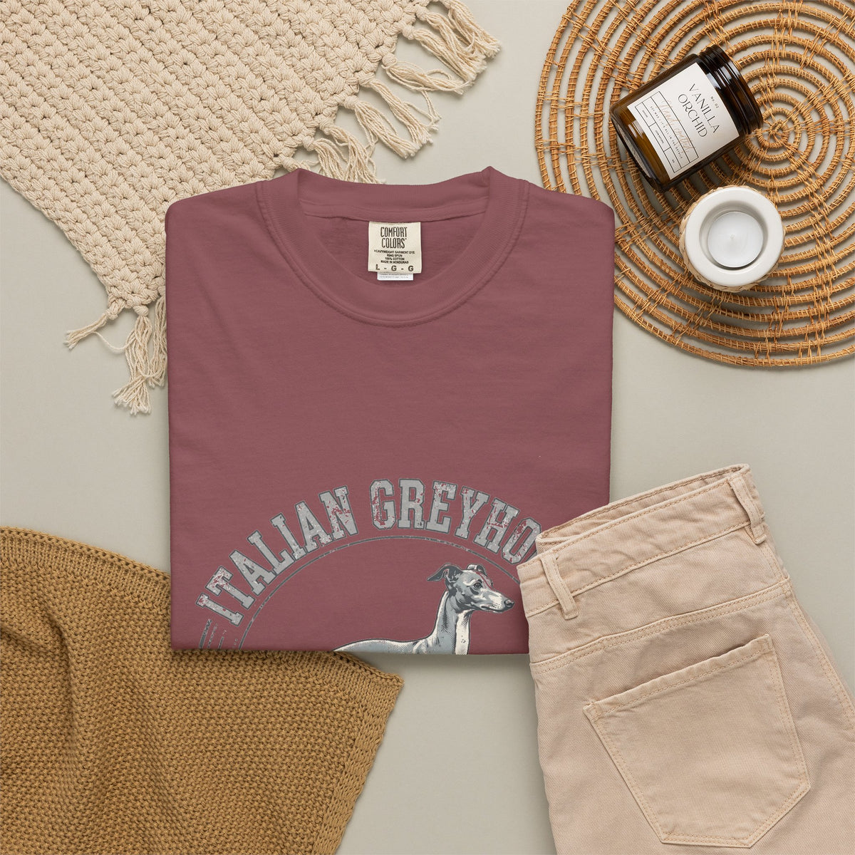 'Pocket Speed' Italian Greyhound T-Shirt — alternate view