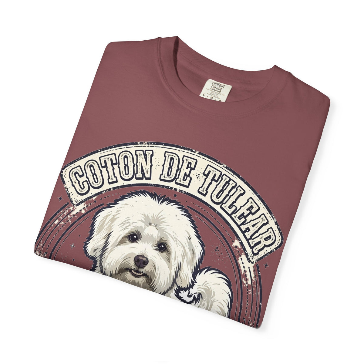 'Cloud Soft' Coton de Tulear T-Shirt — alternate view