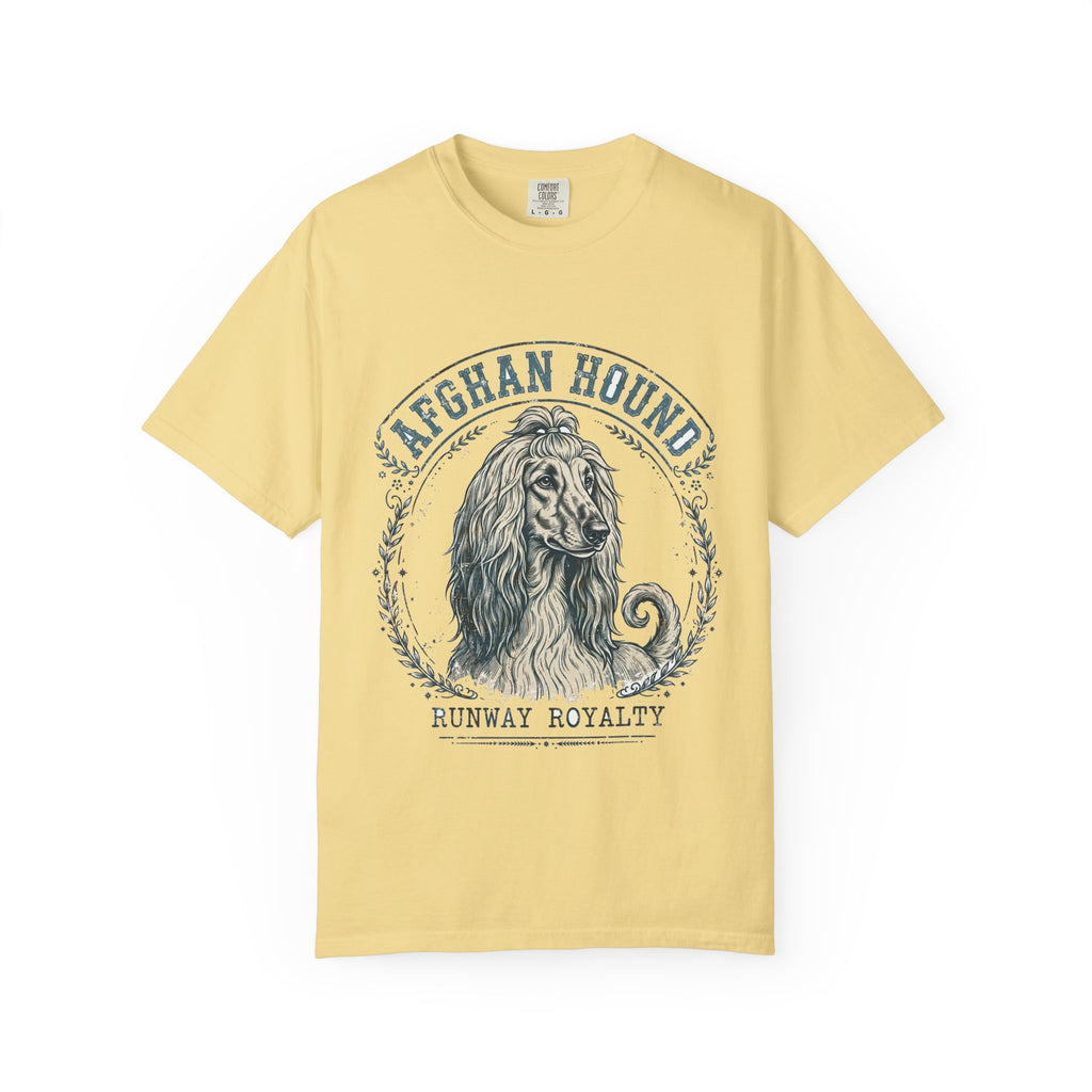 Afghan Hound Runway Royalty Tee
