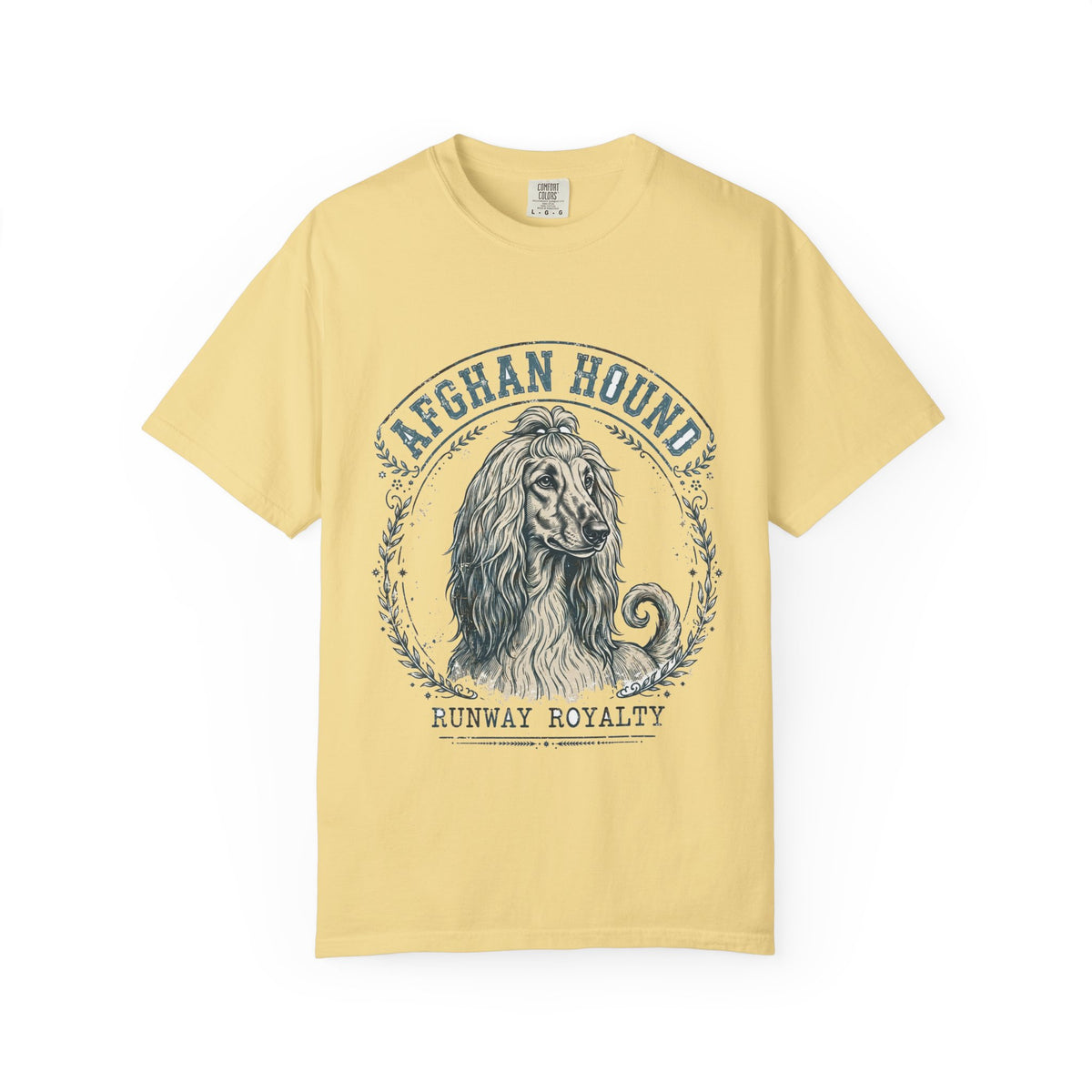 Afghan Hound Runway Royalty Tee