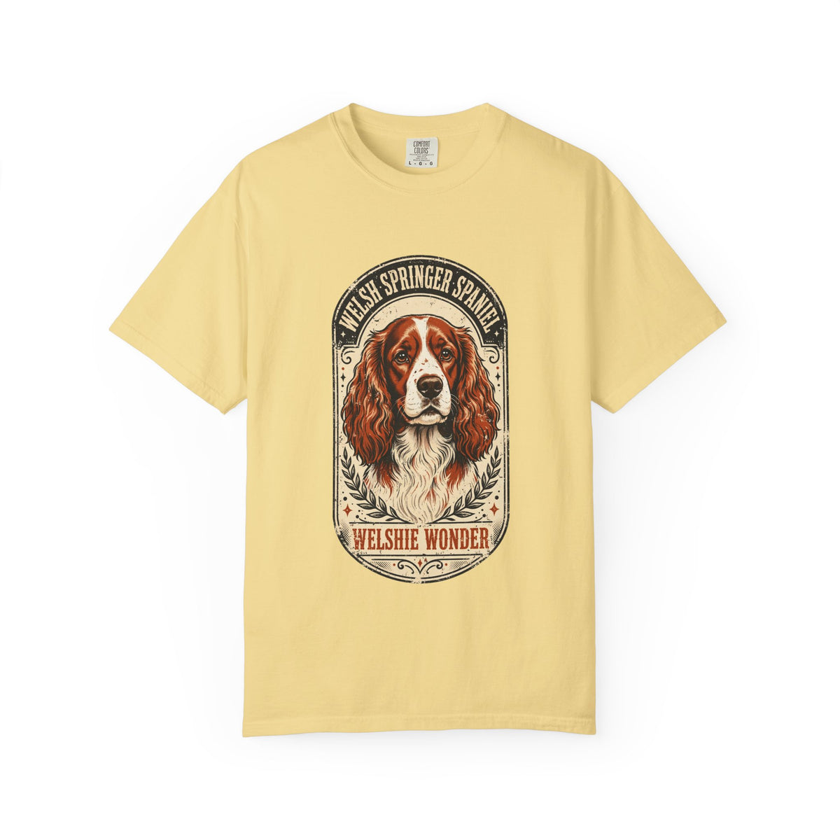 'Welshie Wonder' Welsh Springer Spaniel T-Shirt — alternate view