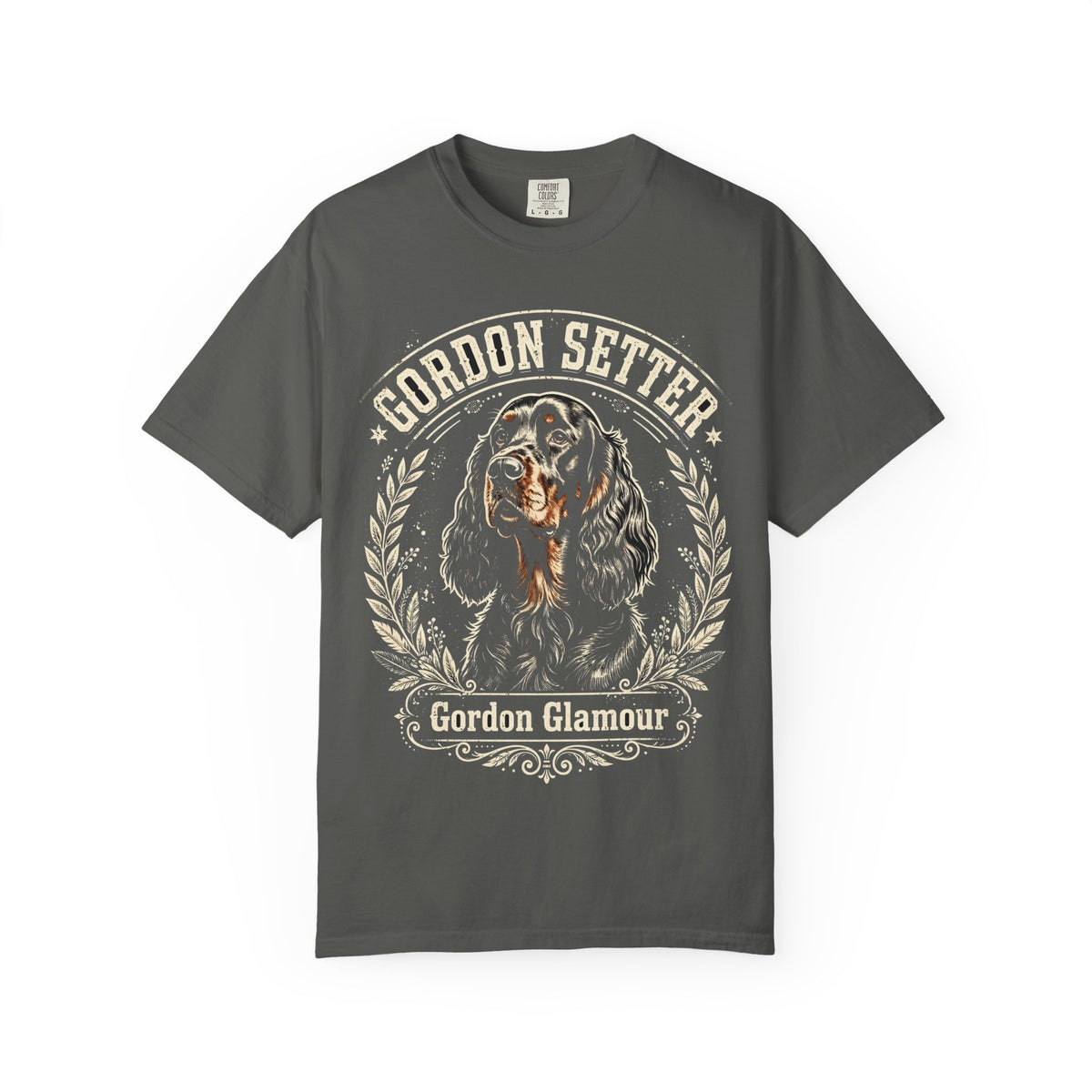 'Gordon Glamour' Gordon Setter T-Shirt — alternate view