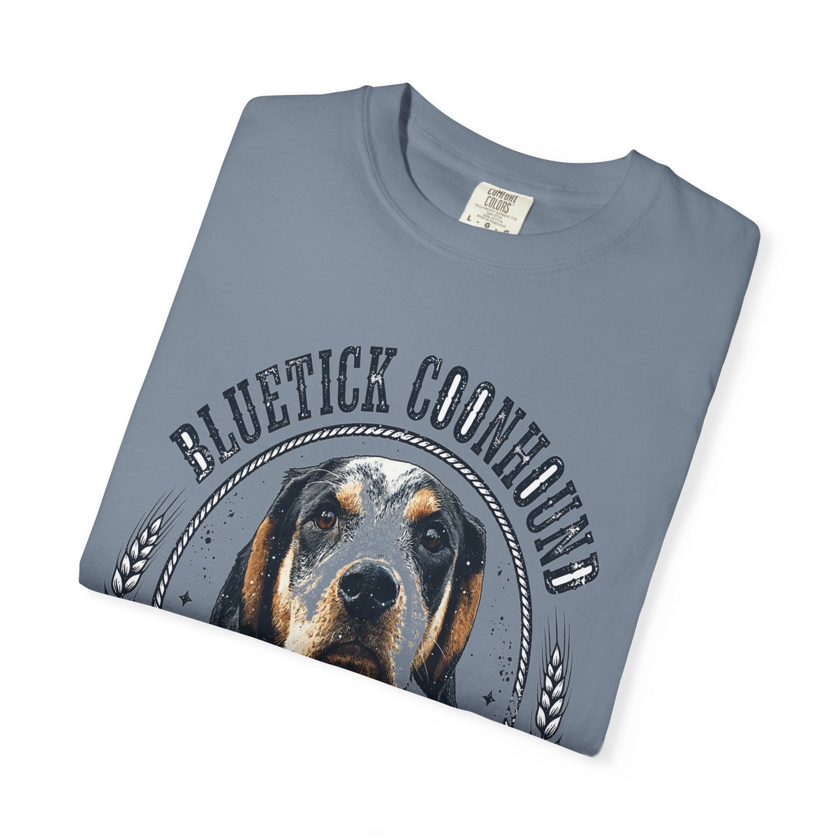 'Bay All Day' Bluetick Coonhound T-Shirt — alternate view