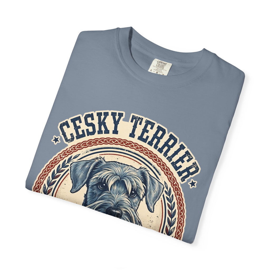'Silky Beard' Cesky Terrier T-Shirt — alternate view