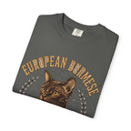 'Euro Chic' European Burmese Cat T-Shirt — alternate view