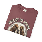 'Lap Royalty' English Toy Spaniel T-Shirt — alternate view