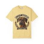 'Brindle And Brave' Plott Hound T-Shirt — alternate view