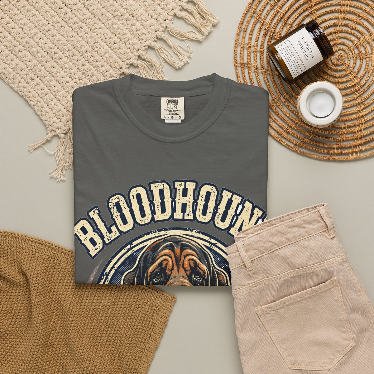 'Sniffer Supreme' Bloodhound T-Shirt — alternate view