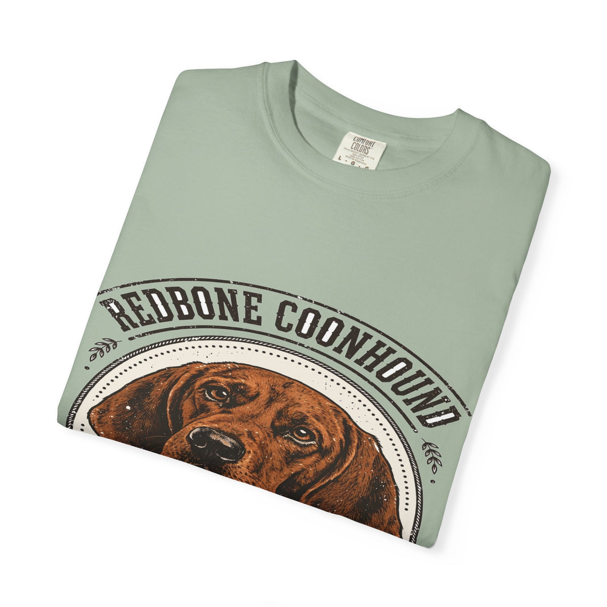'Mahogany Howler' Redbone Coonhound T-Shirt — alternate view