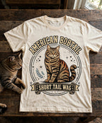 American Bobtail Short Tail Wag Tee in Butter