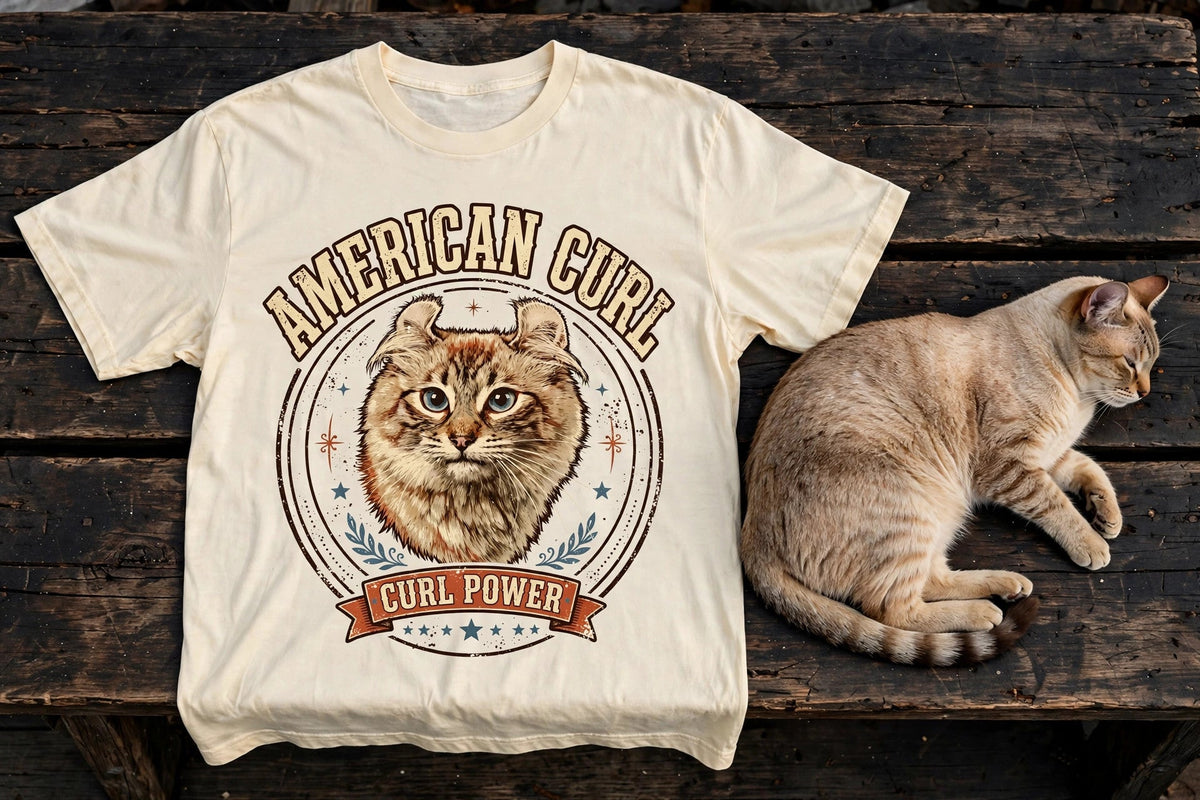 American Curl Curl Power Tee in Butter