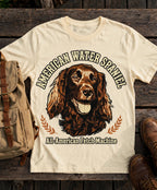 Curly Sportster American Water Spaniel Tee in Butter