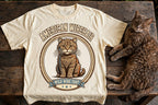 American Wirehair Wild Wire Coat Tee in Butter