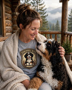 'Bestie' Bernedoodle T-Shirt — alternate view