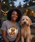 Worn by her — Doodle Days Goldendoodle Tee