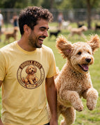 Worn by him — Doodle Days Goldendoodle Tee