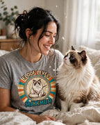 Worn by her — Floof Level Maximum Ragdoll Tee