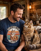 'Gentle Giant Club' Maine Coon T-Shirt — alternate view