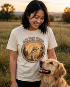 'Golden Hour Club' Golden Retriever T-Shirt — alternate view