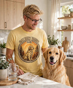 'Golden Hour Club' Golden Retriever T-Shirt — alternate view