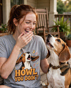 'Howl You Doin'' Beagle T-Shirt — alternate view