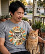Worn by him — Judging You Lovingly Cat Tee