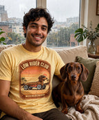 Worn by him — Low Rider Club Dachshund Tee