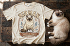 Birman Sacred Paws Tee in Butter