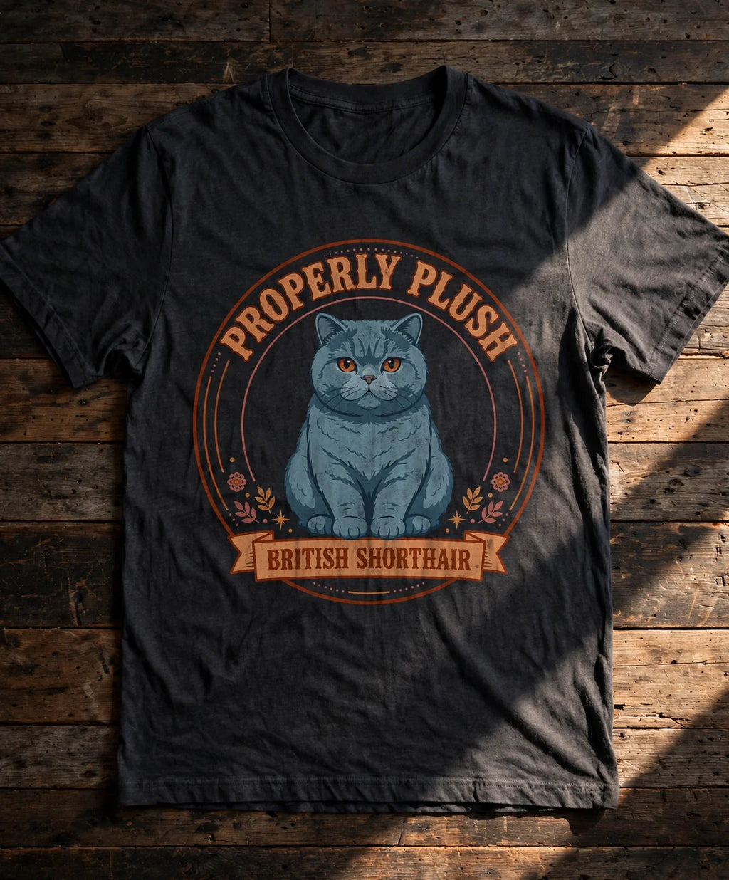 British Shorthair Properly Plush Tee
