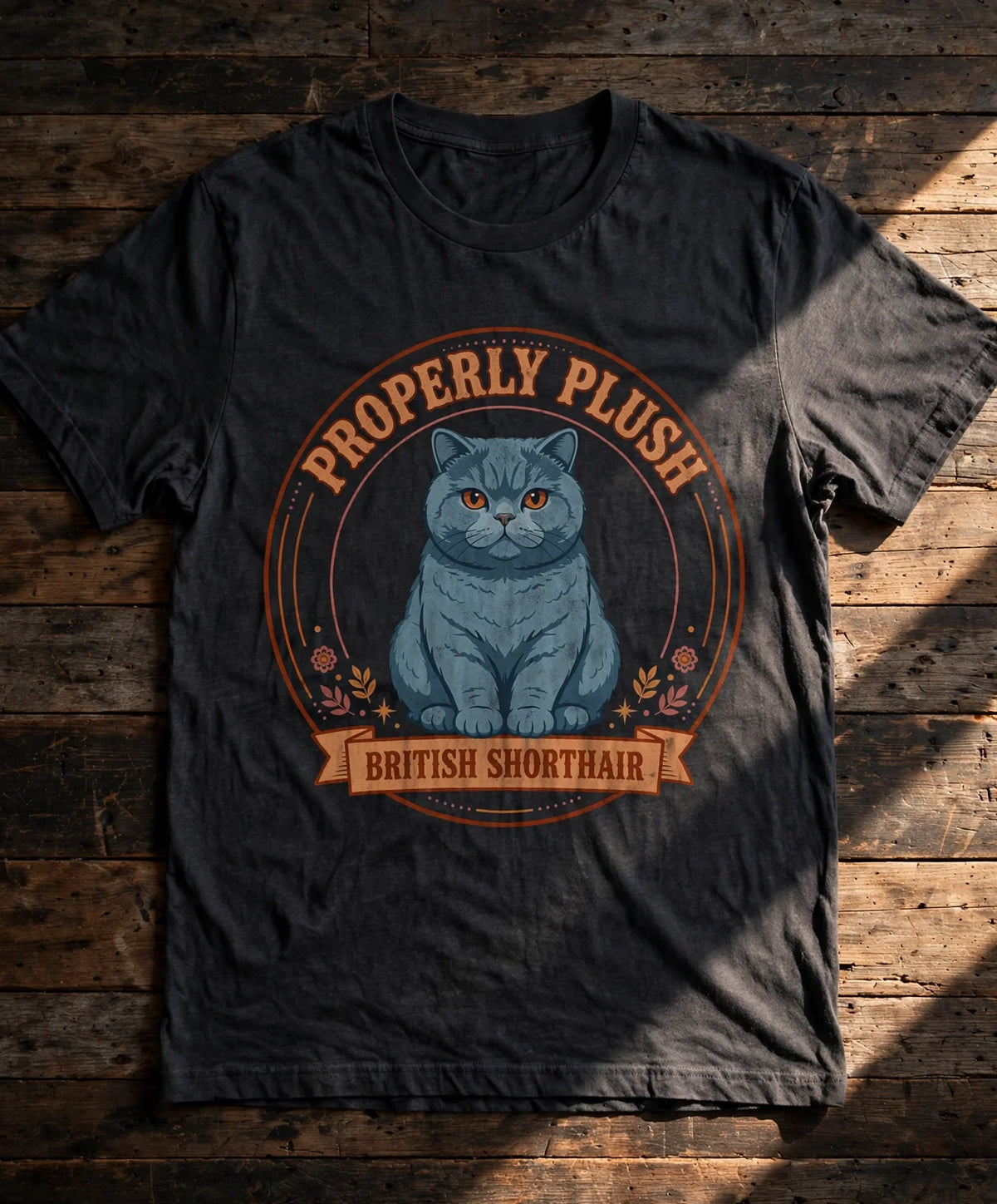 British Shorthair Properly Plush Tee