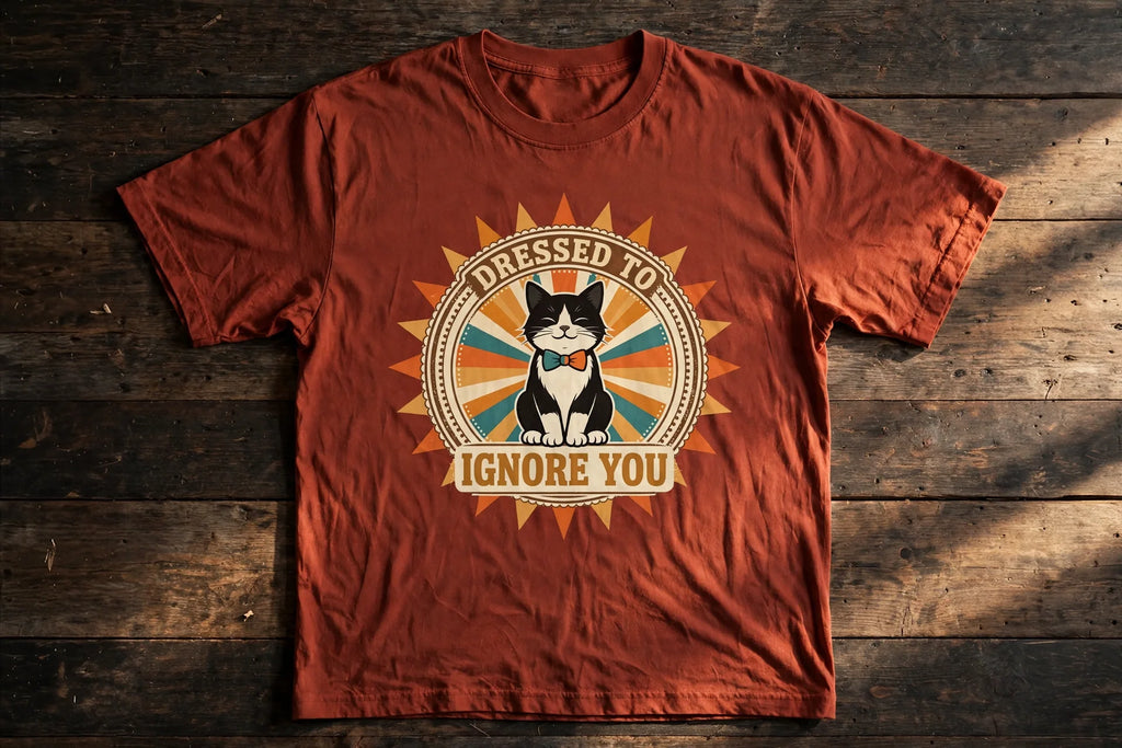 Dressed to Ignore You Cat Tee