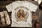 'Properly Spoiled' English Cocker Spaniel T-Shirt — alternate view