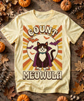 Cat Count Meowula Halloween Tee - Butter