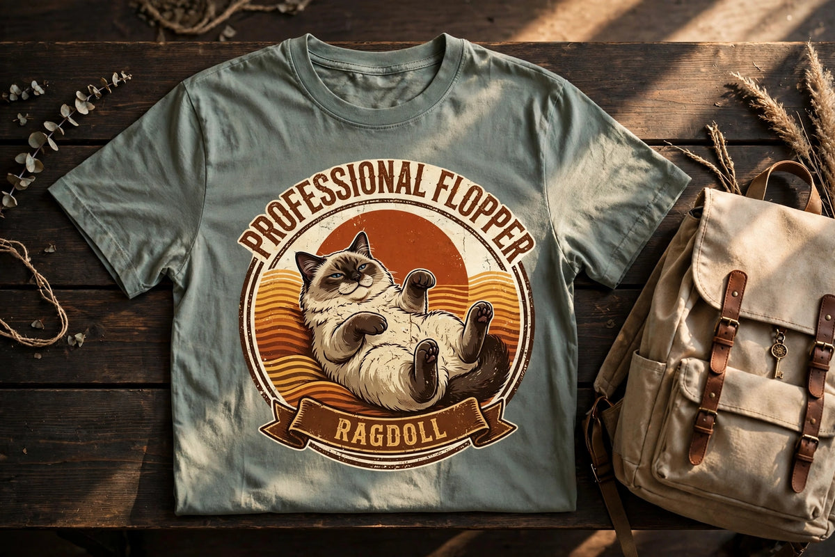 Professional Flopper Ragdoll Tee - Bay