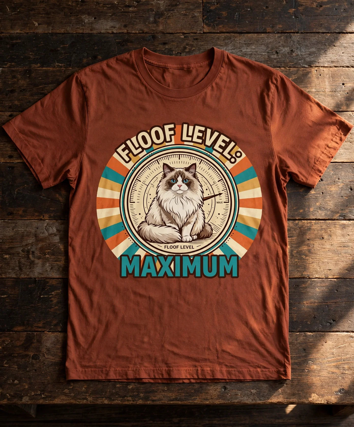 Ragdoll Floof Level Maximum Tee