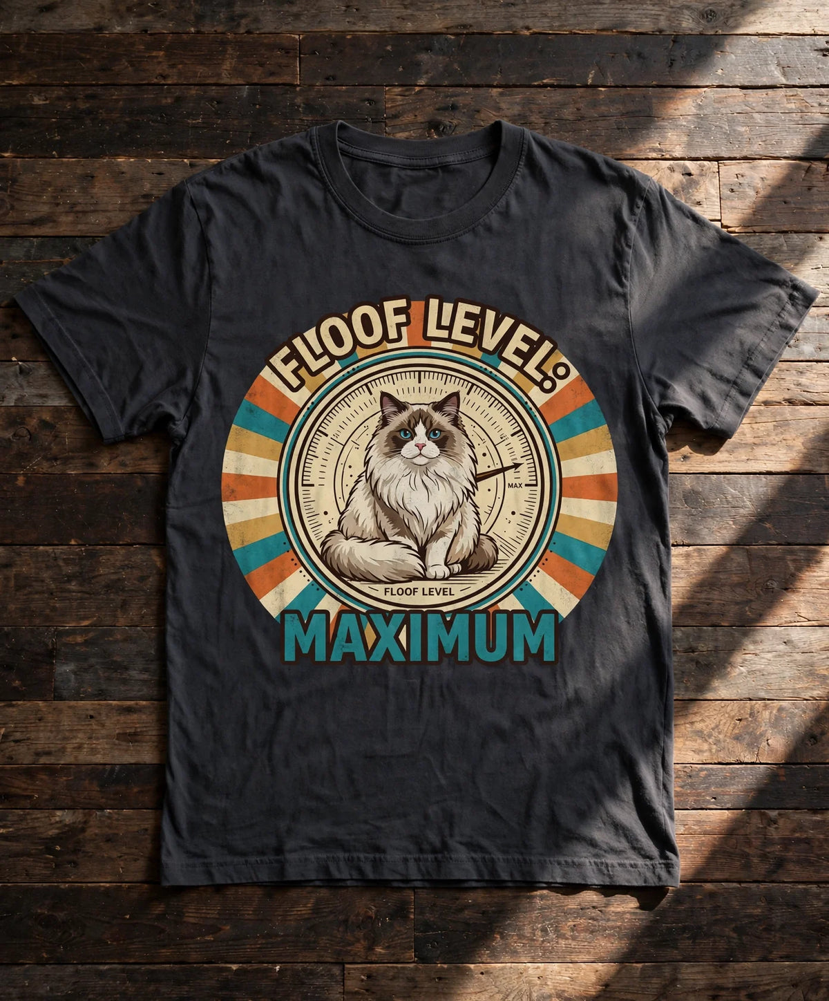 Ragdoll Floof Level Maximum Tee