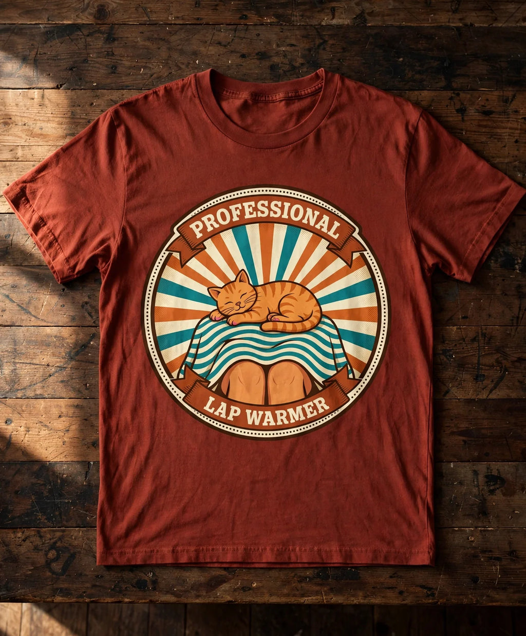 Professional Lap Warmer Cat Tee