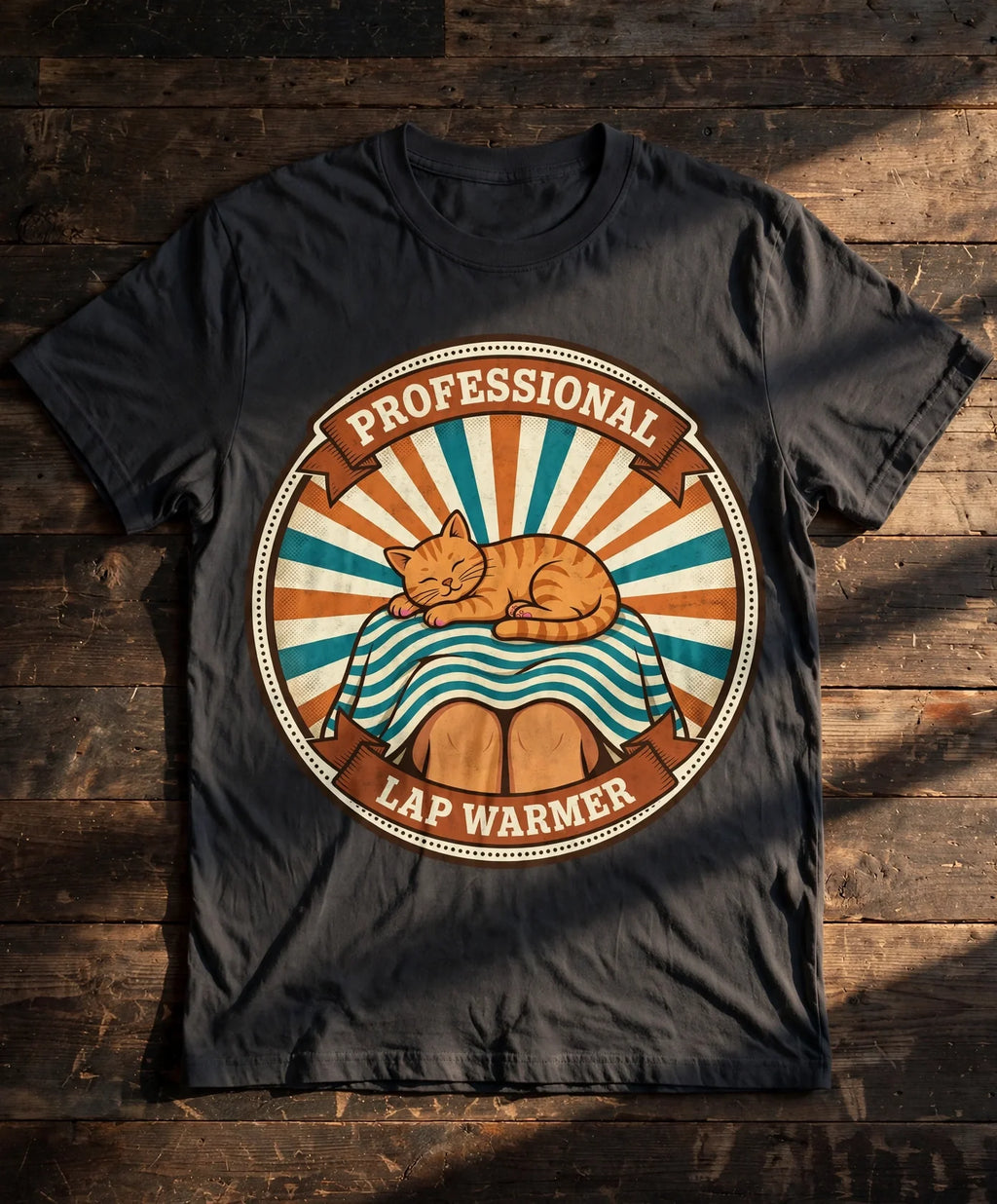 Professional Lap Warmer Cat Tee