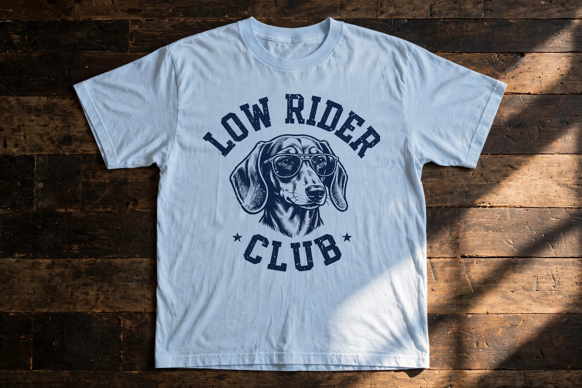 Dachshund Low Rider Club Tee