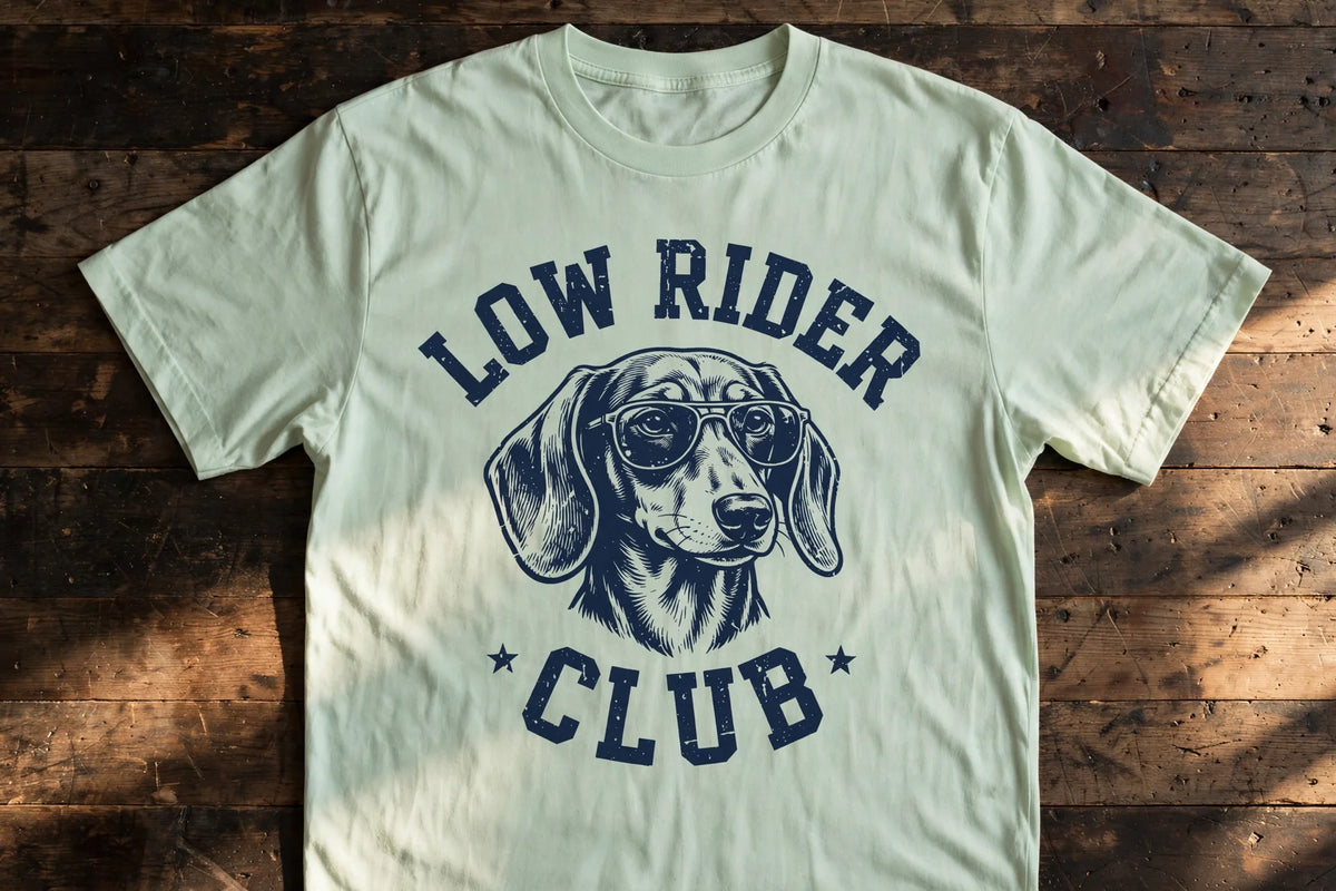 Dachshund Low Rider Club Tee
