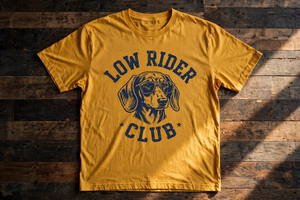 Dachshund Low Rider Club Tee