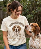 Worn by her — Night Howler American English Coonhound Tee
