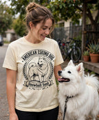 'Snowball Soul' American Eskimo Dog T-Shirt — alternate view