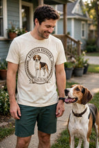 Worn by him — American Foxhound Born To Bay Tee