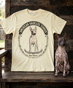 Bare Beauty American Hairless Terrier Tee in Butter