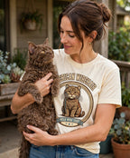 Worn by her — American Wirehair Wild Wire Coat Tee