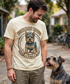 Worn by him — Aussie Tough Australian Terrier Tee