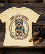 Aussie Tough Australian Terrier Tee in Butter