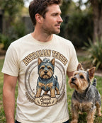 Worn by him — Australian Terrier Aussie Tough Tee