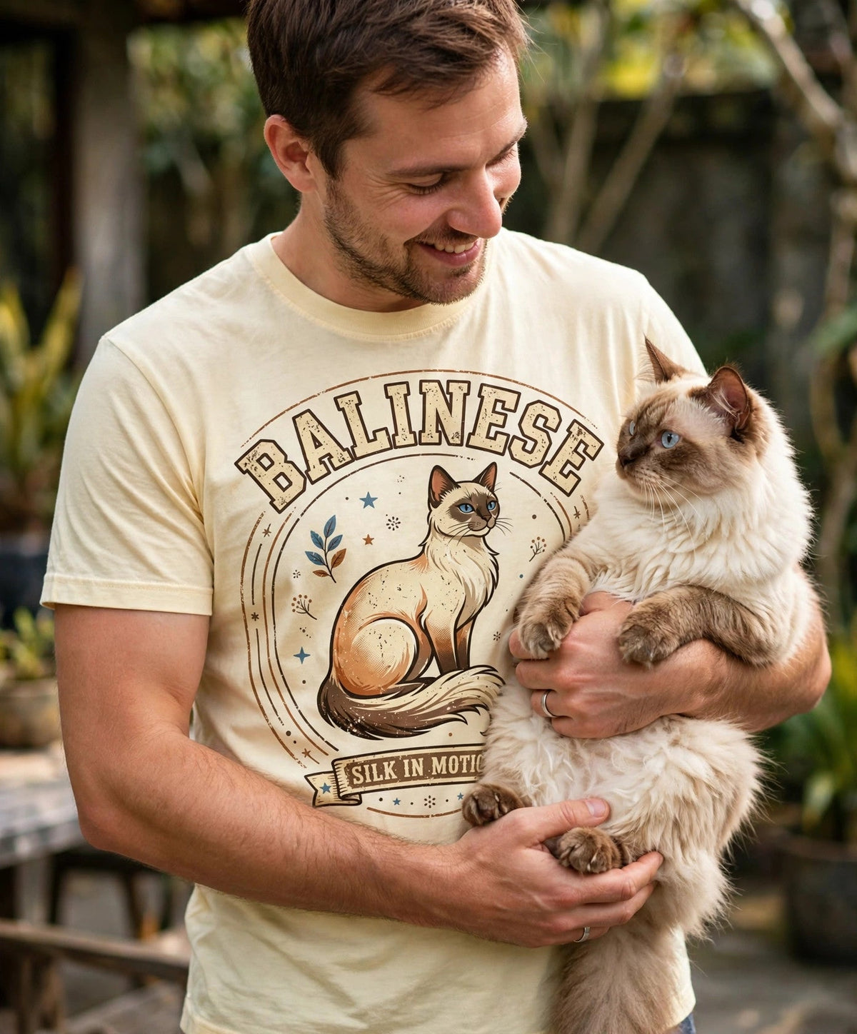 'Silk in Motion' Balinese T-Shirt — alternate view